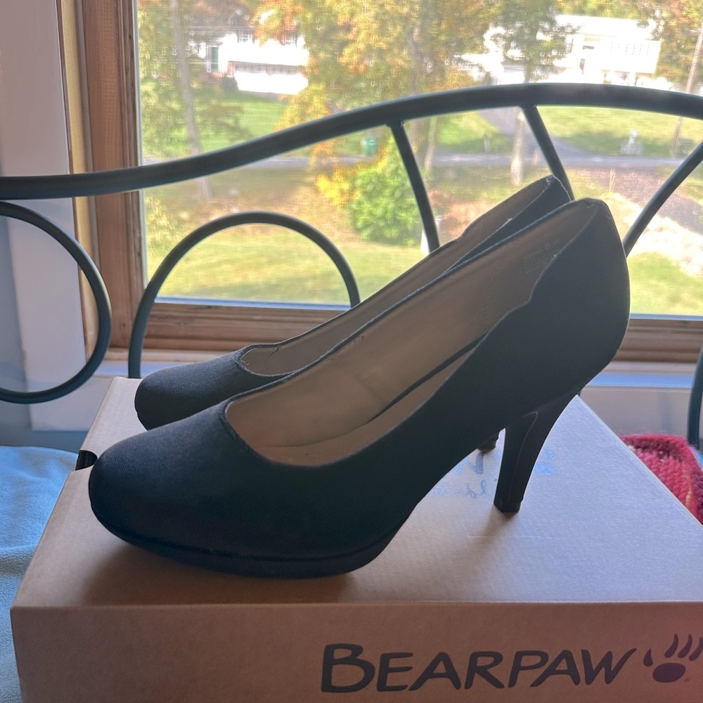 Cloudwalkers Velour Heels size 8W